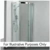 Ideal Standard Synergy 900mm Quadrant Enclosure L6284 Silver