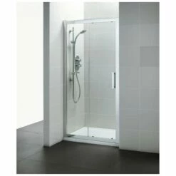 Ideal Standard Synergy 1400mm Slider Door L6290 Bright Silver