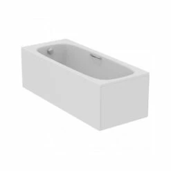 Ideal Standard I.Life Single Ended Water Saving Bath With Handgrips 1700x700mm