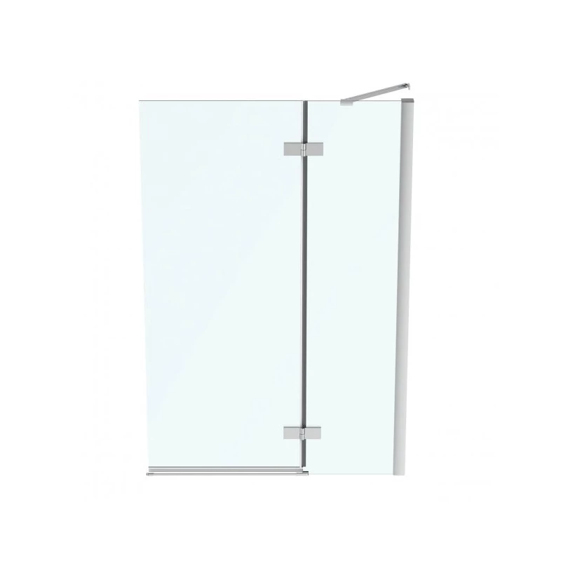 Ideal Standard I.Life RH Bath Screen With Fixed Panel 1500x1000mm 8mm Glass - Image 2