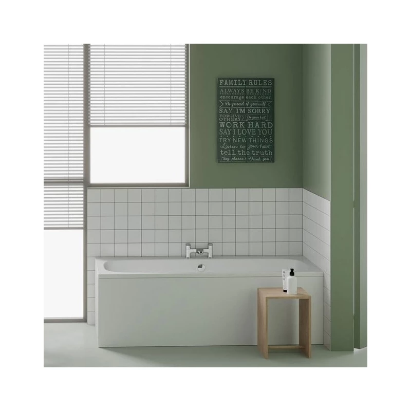 Ideal Standard I.Life Double Ended Idealform+ Bath 1700x750mm T5314 - Image 4
