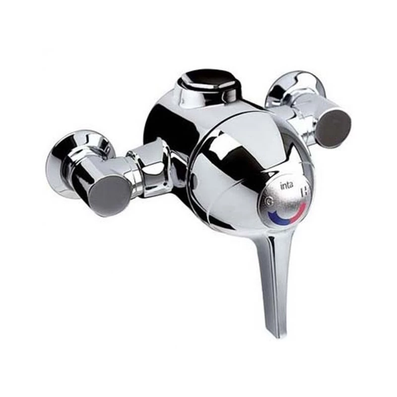 Inta Acura TMV3 Exposed Thermostatic Sequential Shower Top & Bottom Outlet