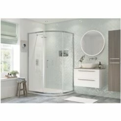 Refresh Dove 1200x900mm 1 Door Offset Quadrant Enclosure