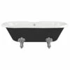 Iona Master Freestanding 2 Hole Bath Black
