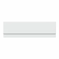 Iona White Deluxe Plain 1700mm Front Bath Panel
