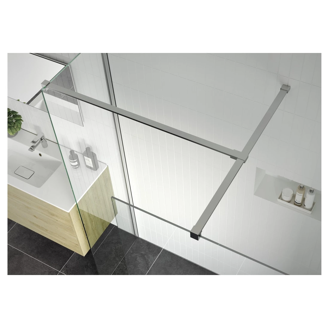 Refresh Wesley Optional Wetroom Side Panel 500mm - Image 3