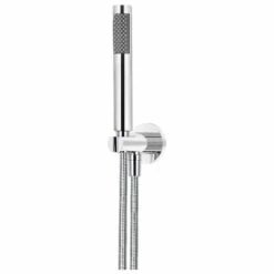 Meir Round Hand Shower On Fixed Bracket Polished Chrome