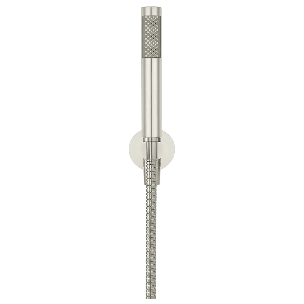 Meir Round Hand Shower On Fixed Bracket PVD Brushed Nickel - Image 3