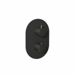 Methven Kaha 1 Way Concealed Shower Valve Black
