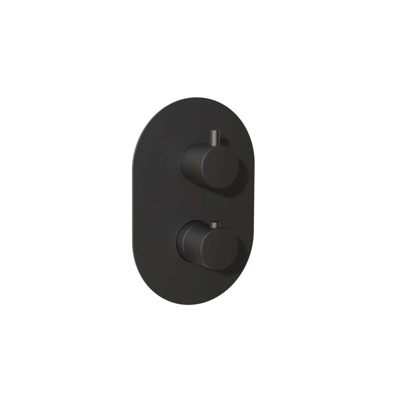Methven Kaha 1 Way Concealed Shower Valve Black