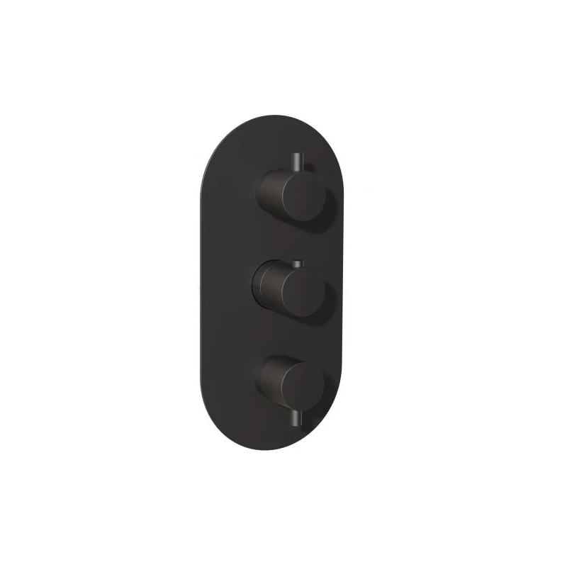 Methven Kaha 3 Way Concealed Shower Valve Black