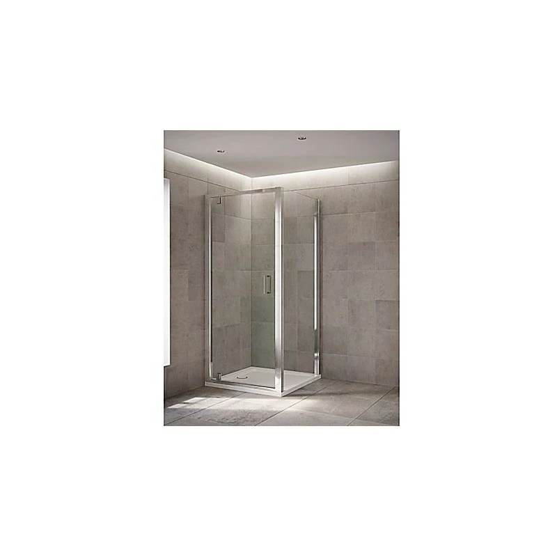 Mira Leap Pivot Door 760mm Silver