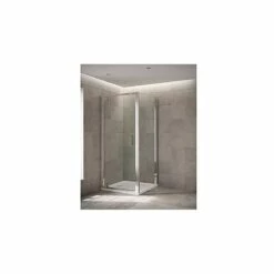 Mira Leap Pivot Door 800mm Silver