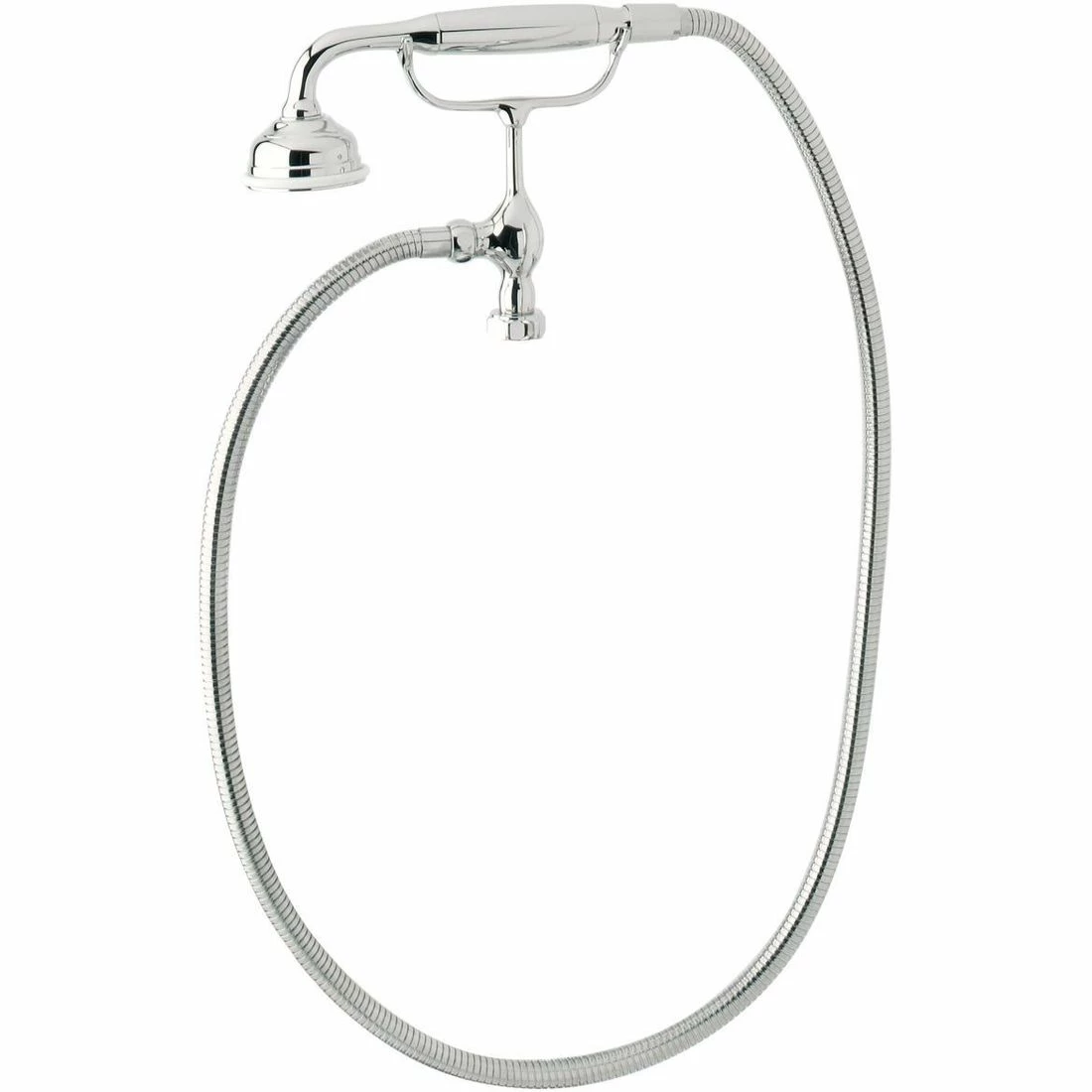 Perrin & Rowe Georgian Handshower, Cradle & Hose Nickel