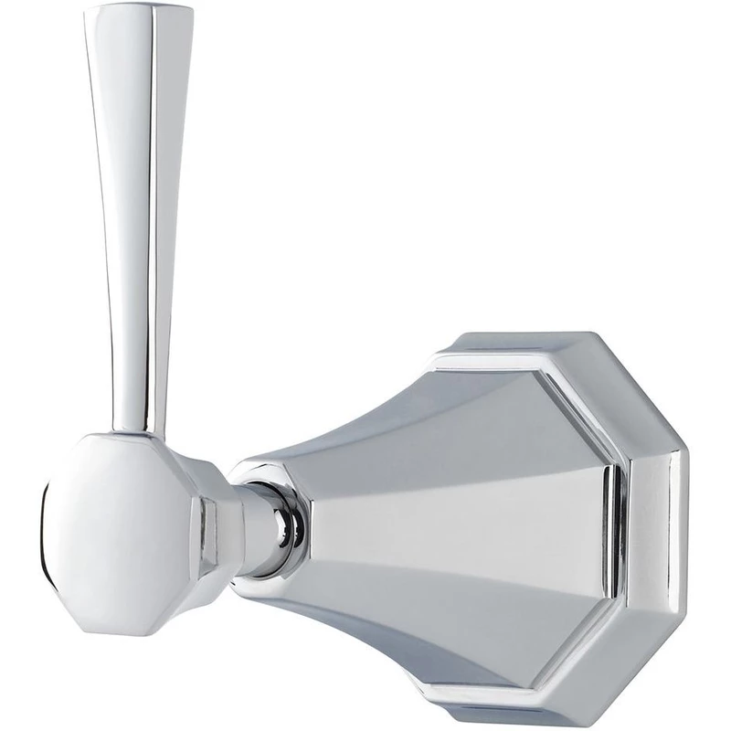 Perrin & Rowe Deco Lever 4 Way Concealed Diverter Pewter