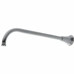 Perrin & Rowe Deco 410mm Overhead Shower Arm Nickel