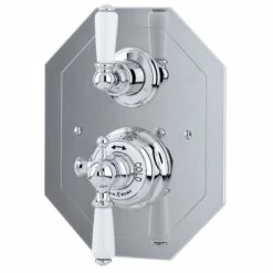 Perrin & Rowe Concealed Thermostatic Shower Mixer Nickel