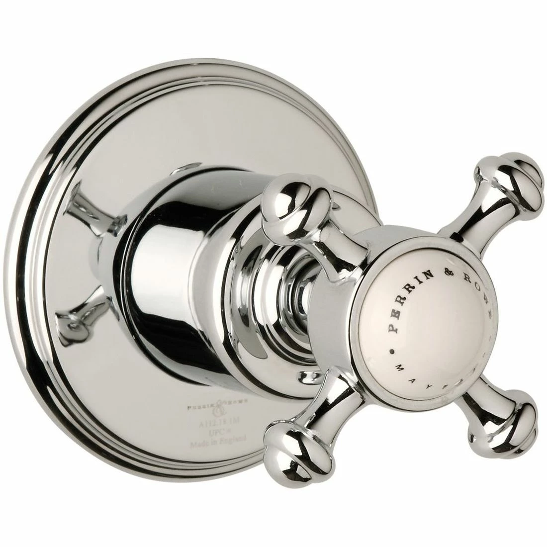 Perrin & Rowe Georgian Crosstop 3 Way Diverter Nickel