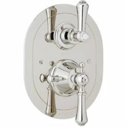 Perrin & Rowe Georgian Lever Concealed Shower Mixer Nickel