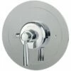 Perrin & Rowe Contemporary Lever Concealed Shower Mixer Pewter