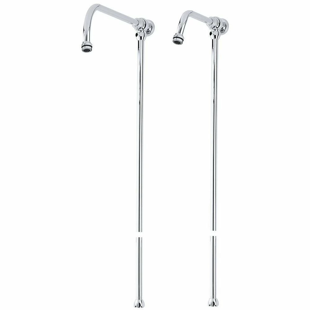 Perrin & Rowe Split Risers 800mm For Riser Diverter Nickel