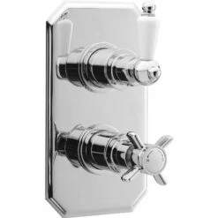 Premier® Premier Edwardian Twin Thermostatic Shower Valve