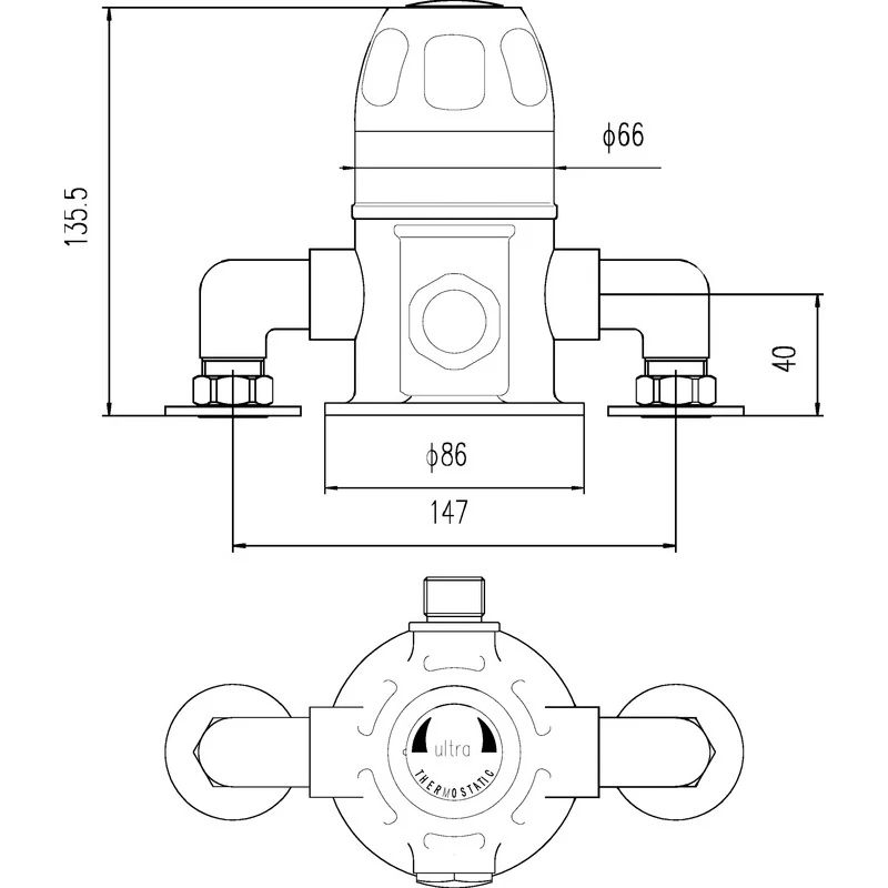 Premier® Premier Exposed Sequential Shower Valve - Image 2