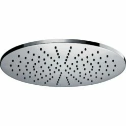 Imex Pura Deluxe Round 400mm Brass Shower Head With Swivel Joint