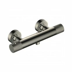 RAK Amalfi Thermostatic Bar Shower Valve Brushed Nickel