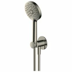 RAK Petit Round Wall Mounted Shower Set Brushed Nickel