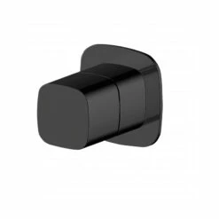 RAK Petit Square 2 Outlet Concealed Diverter Matt Black