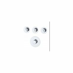 RAK Prima Tech Triple Outlet Concealed Thermostatic Shower