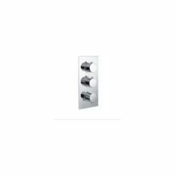 RAK Round Triple Outlet, 3 Handle Thermostatic Shower Valve