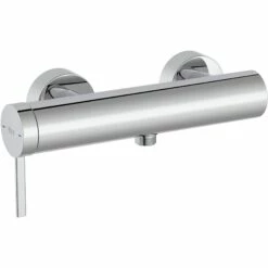 Roca Ona Wall Mounted Shower Mixer Chrome