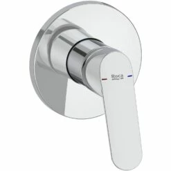 Roca Alfa Roca Built In Shower Mixer 1 Outlet Chrome