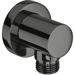 Roca Aqua Round Water Inlet 1/2″ Connection Titanium Black