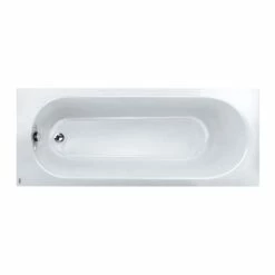 Twyford Opal Bath 1700x700mm Anti Slip No Tap Hole
