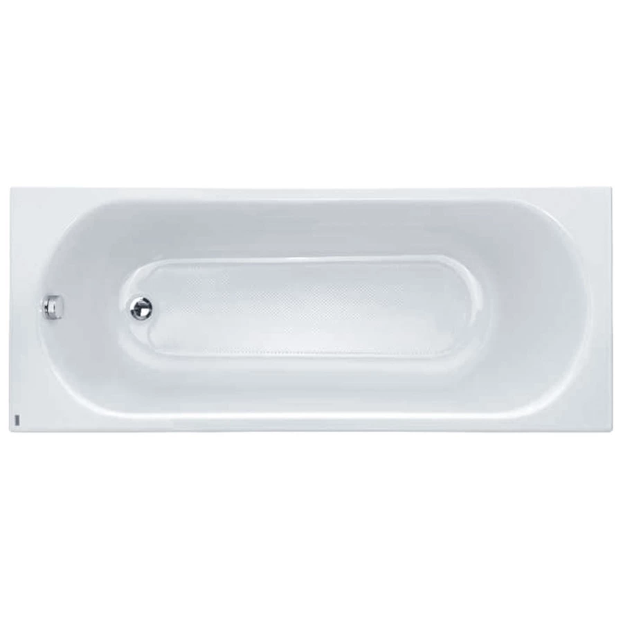 Twyford Opal 1700x700mm Bath No Tap Hole Anti Slip