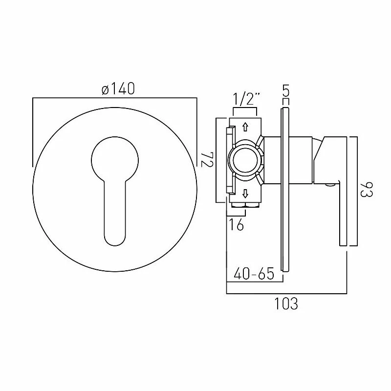 Vado Sense Manual Valve - Image 2