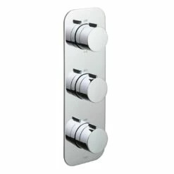 Vado Altitude 3 Outlet 3 Handle Thermostatic Valve With All-Flow