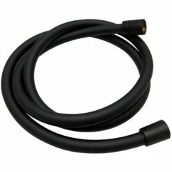 Vema Timea Black 1.5m PVC Shower Hose