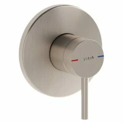 Vitra Origin Built-In Shower Mixer Exposed Part Brushed Nickel